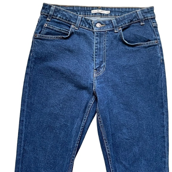 Levi’s 721 Women’s Vintage High Rise Skinny Jeans Size 30 Orange Tab Zip Ankle - Picture 4 of 12